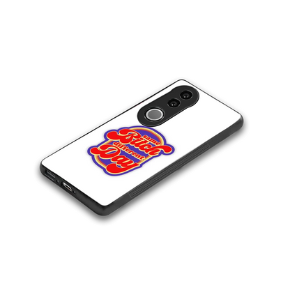 Sassy Mood stylish phone case for vivo v50 | glossy glass and slim fit