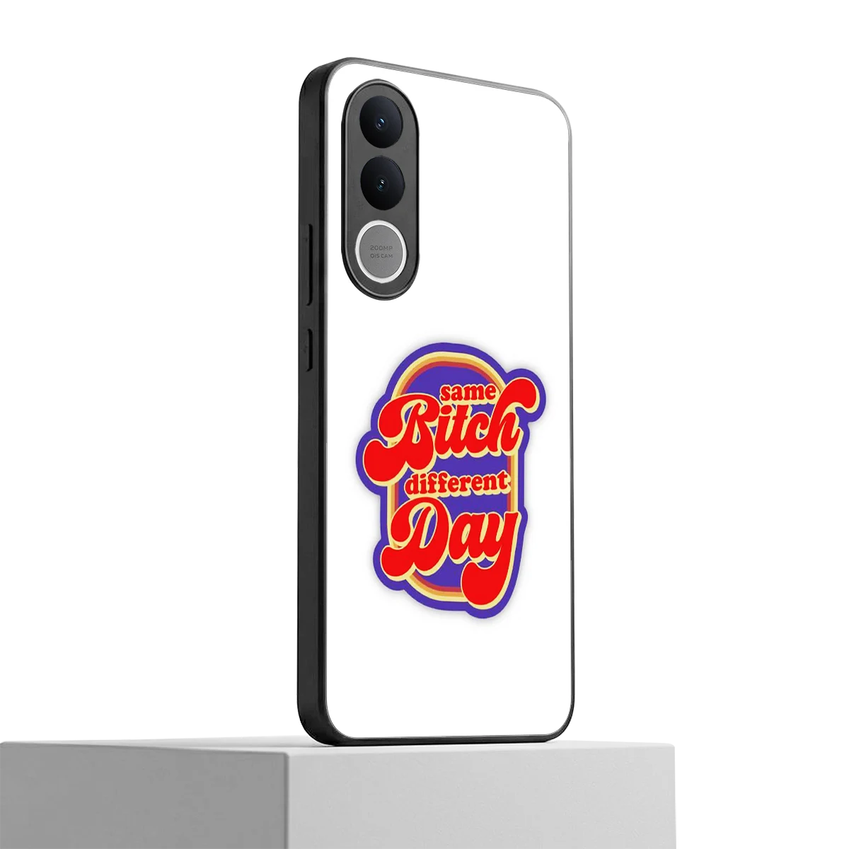 Sassy Mood vivo v70 fe mobile cover | shockproof glass phone case