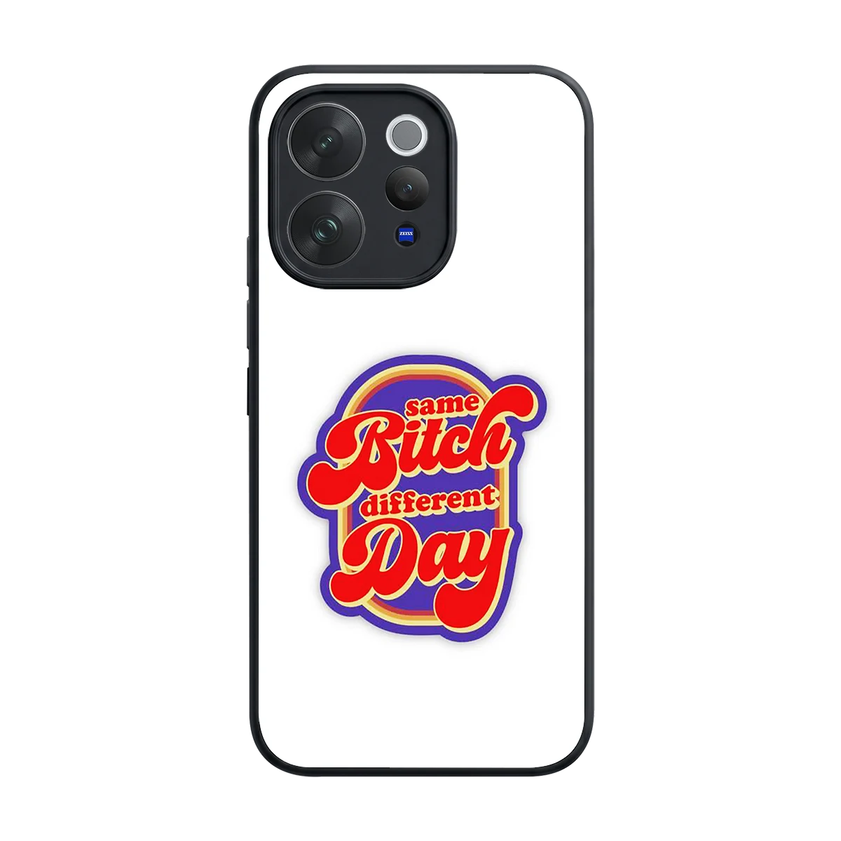 Sassy Mood back phone cover | glass case for vivo v70