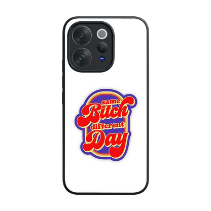 Sassy Mood back phone cover | glass case for vivo v70 elite