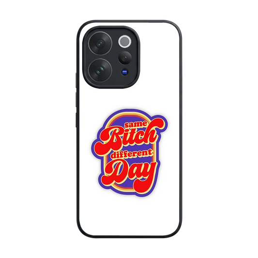 Sassy Mood back phone cover | glass case for vivo v70 elite