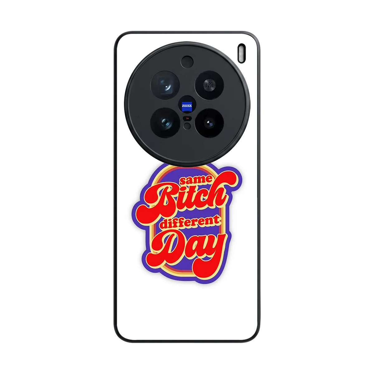 Sassy Mood back phone cover | glass case for vivo x200 pro