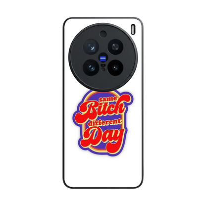 Sassy Mood back phone cover | glass case for vivo x200 pro