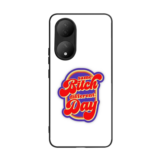 Sassy Mood back phone cover | glass case for Vivo-y100