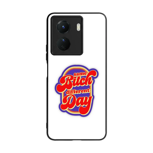 Sassy Mood back phone cover | glass case for vivo y16