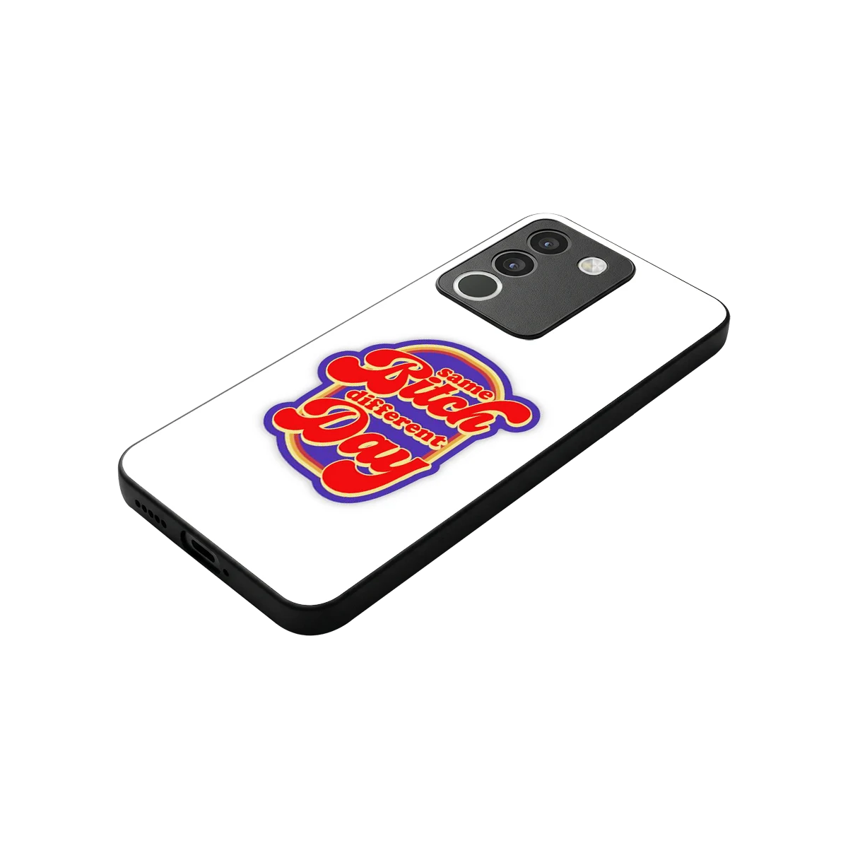 Sassy Mood stylish phone case for vivo y200 5g | glossy glass and slim fit
