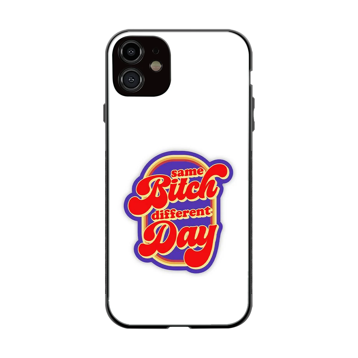 Sassy Mood back phone cover | glass case for iphone 11