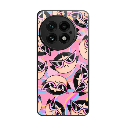 Sassy Squad back phone cover | glass case for oneplus 13