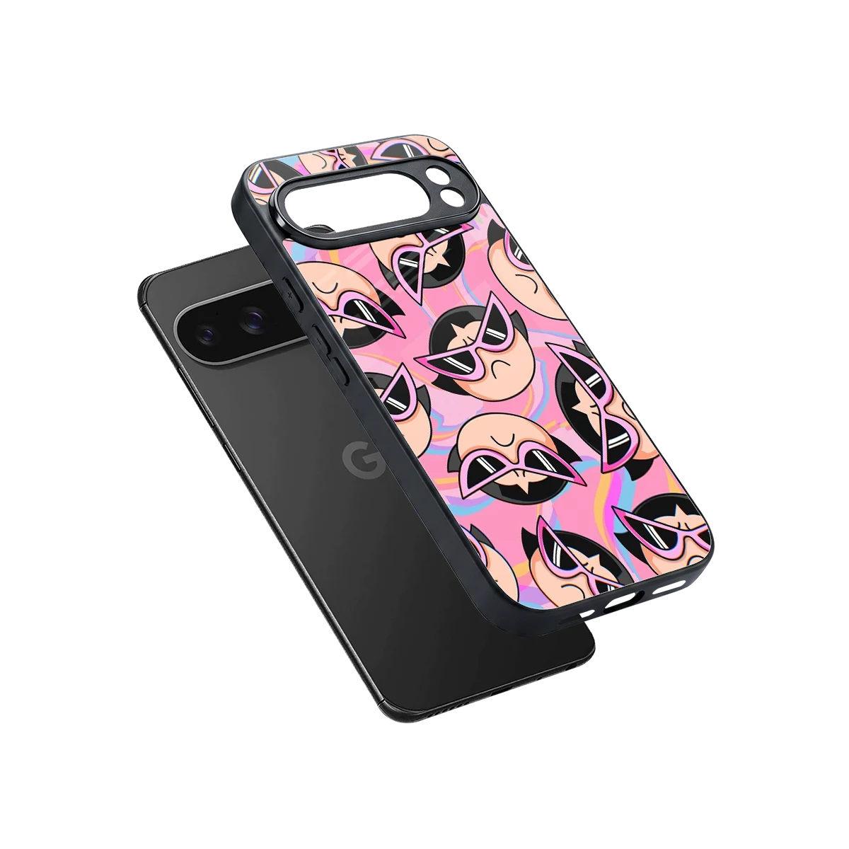Sassy Squad sleek google pixel 10 pro xl cover with tempered glass back and TPU edges