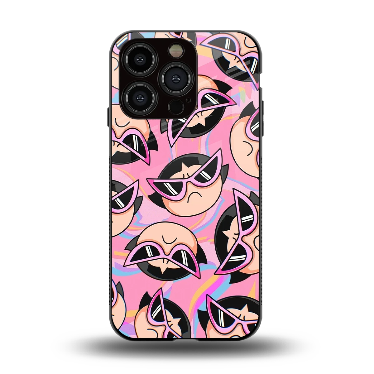 Sassy Squad back phone cover | glass case for iphone 13 pro