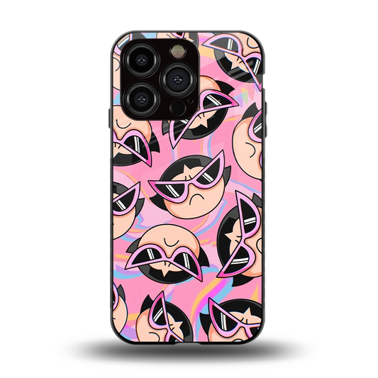 Sassy Squad back phone cover | glass case for iphone 13 pro