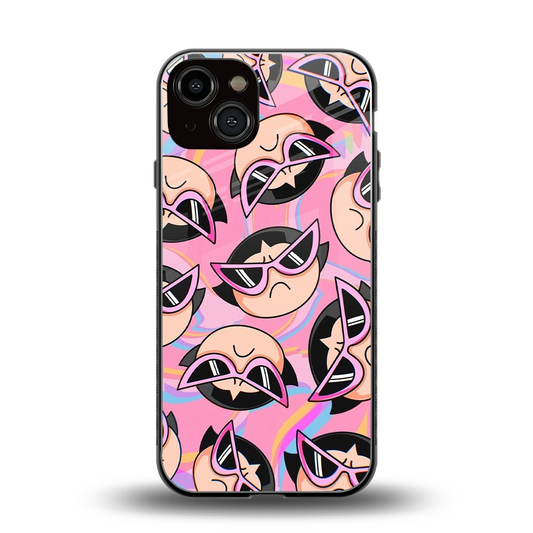 Sassy Squad back phone cover | glass case for iphone 13