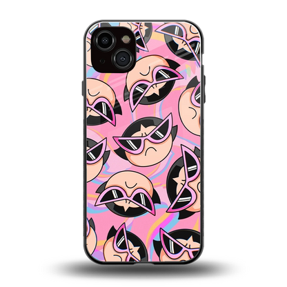 Sassy Squad back phone cover | glass case for iphone 14 plus