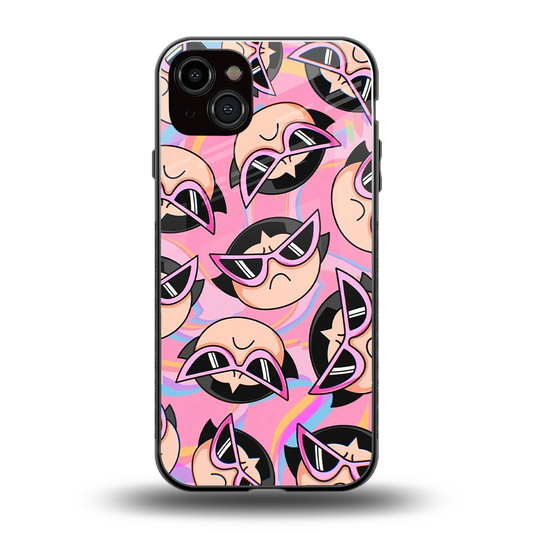 Sassy Squad back phone cover | glass case for iphone 14 plus