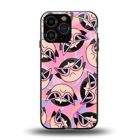 Sassy Squad back phone cover | glass case for iphone 15 pro max
