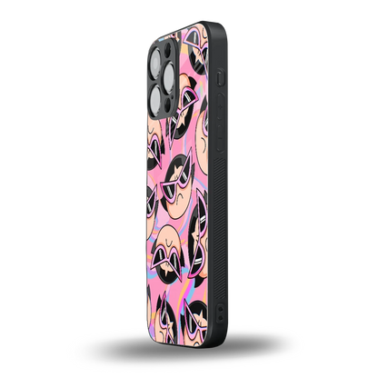 Sassy Squad iphone 15 pro max mobile cover | shockproof glass phone case