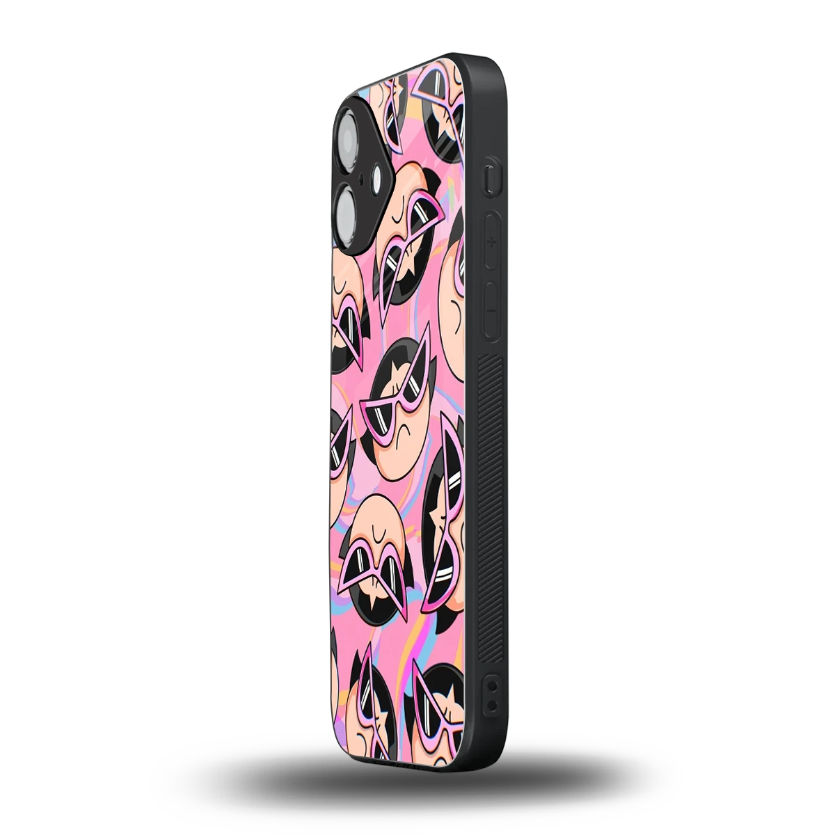 Sassy Squad iphone 16 plus mobile cover | shockproof glass phone case
