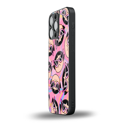 Sassy Squad iphone 16 pro max mobile cover | shockproof glass phone case