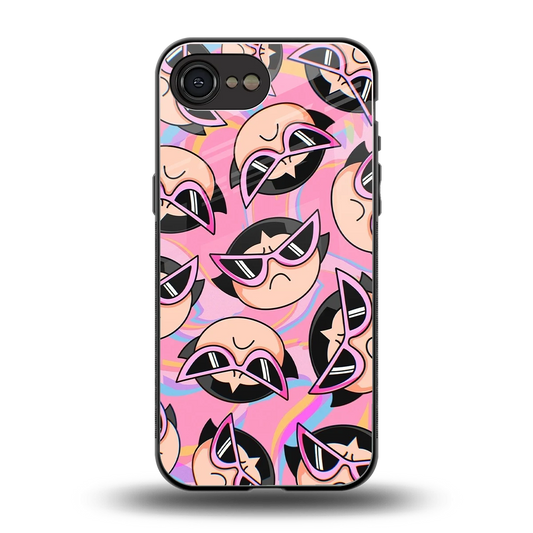 Sassy Squad back phone cover | glass case for iphone 16e