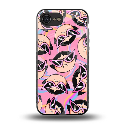 Sassy Squad back phone cover | glass case for iphone 17e