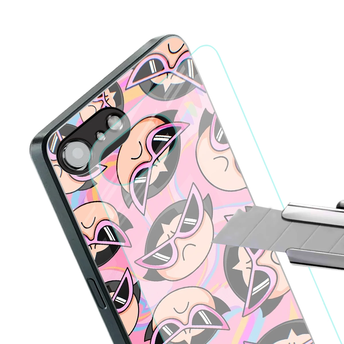 Sassy Squad stylish phone case for iphone 17e | glossy glass and slim fit