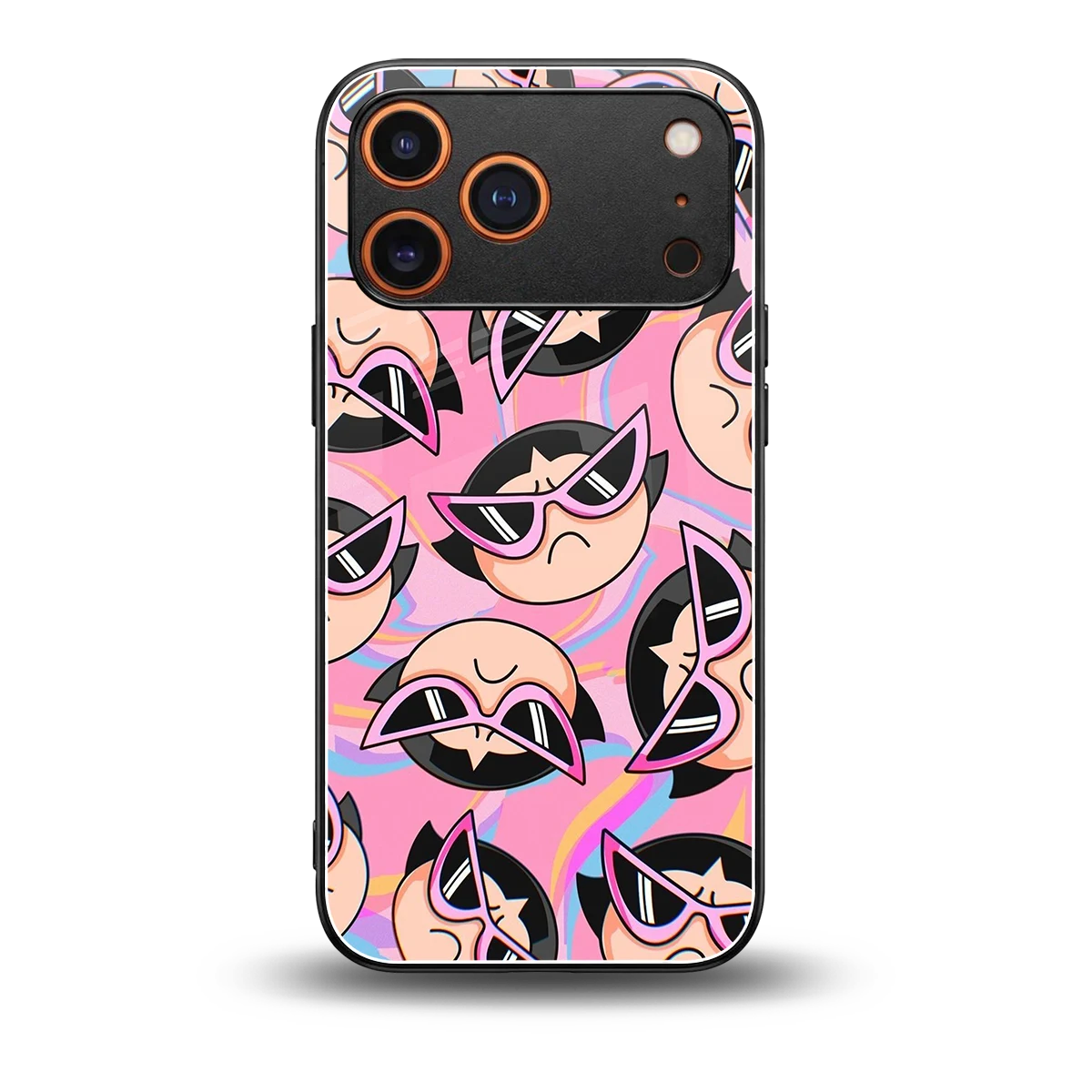 Sassy Squad back phone cover | glass case for iphone 17 pro max