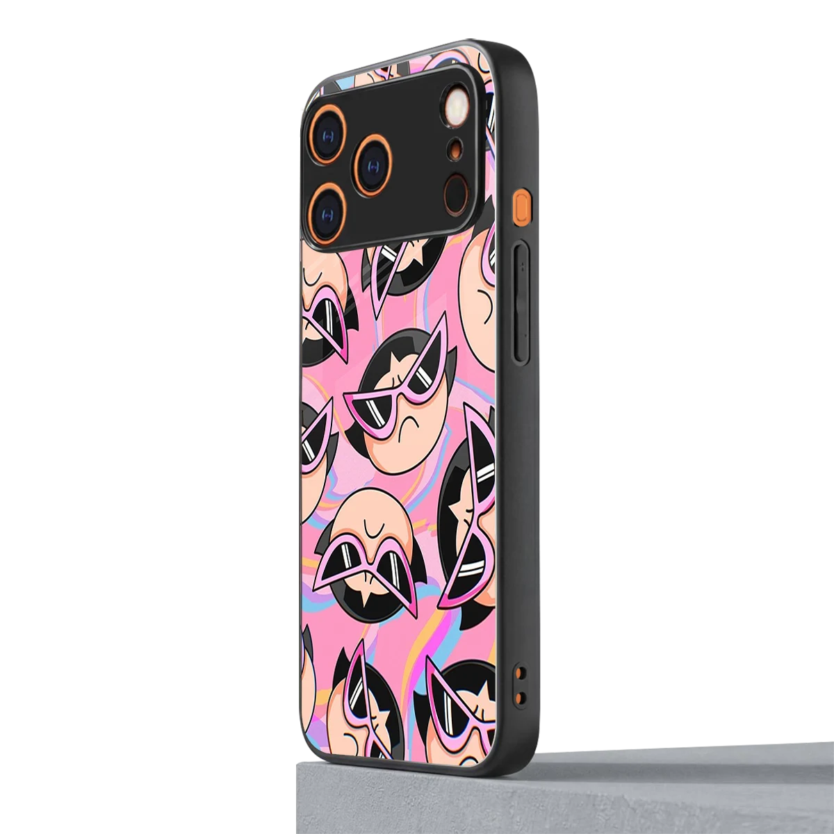 Sassy Squad iphone 17 pro max mobile cover | shockproof glass phone case