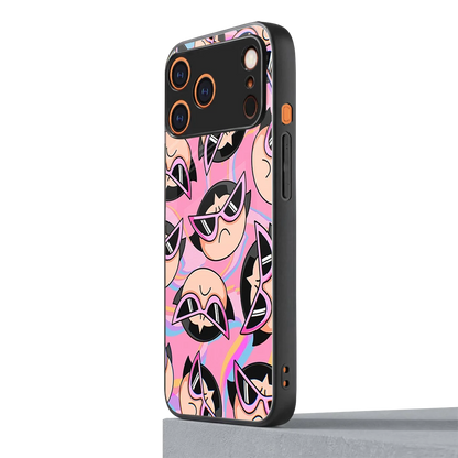 Sassy Squad iphone 17 pro max mobile cover | shockproof glass phone case