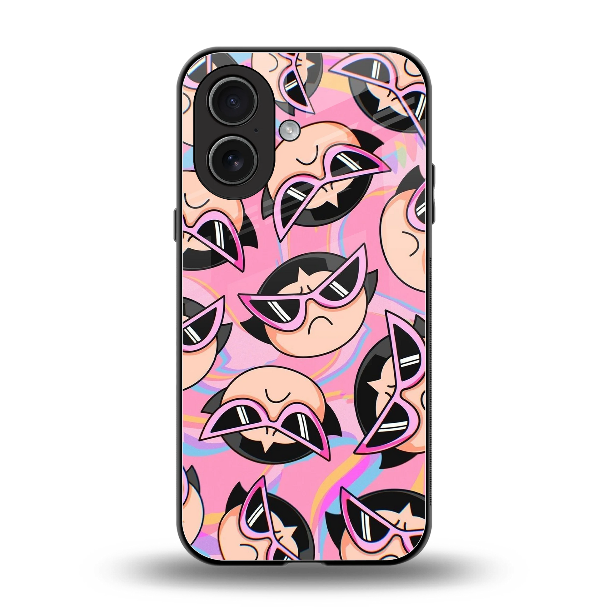 Sassy Squad back phone cover | glass case for iphone 17