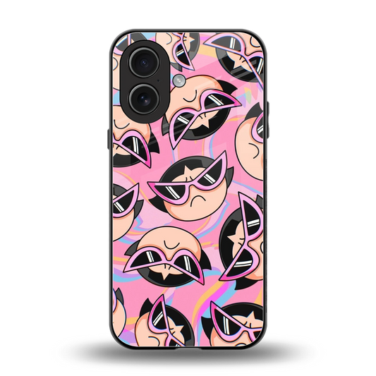 Sassy Squad back phone cover | glass case for iphone 17