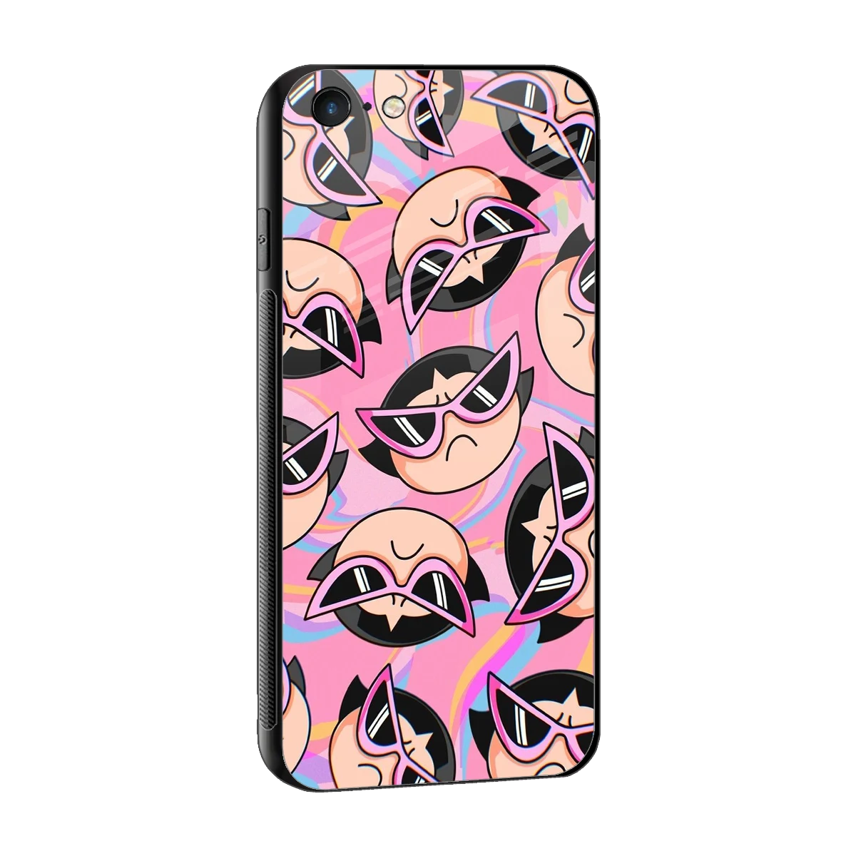 Sassy Squad sleek iphone 6s cover with tempered glass back and TPU edges