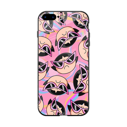Sassy Squad back phone cover | glass case for iphone 8 plus