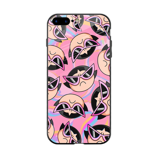Sassy Squad back phone cover | glass case for iphone 8 plus