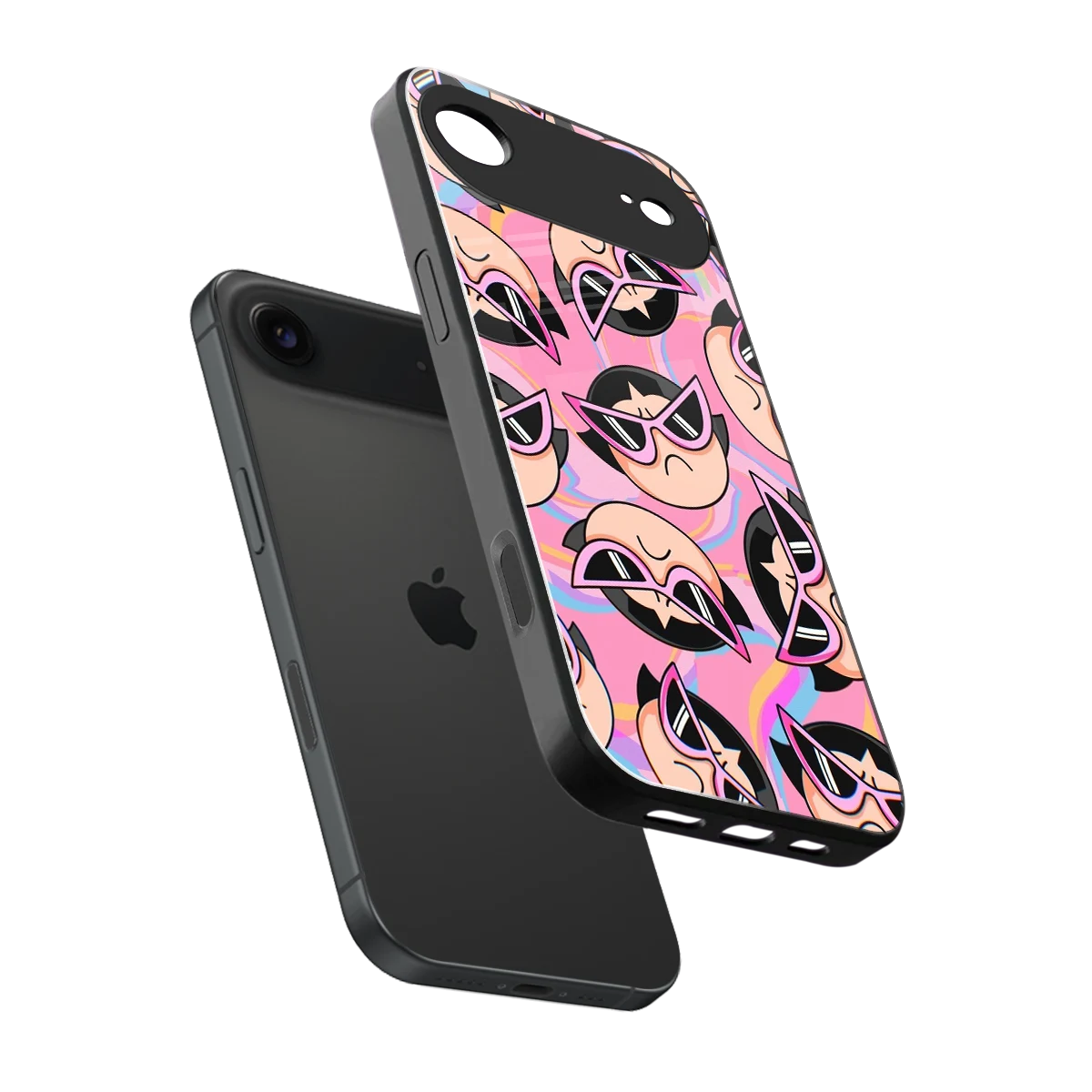 Sassy Squad sleek iphone air cover with tempered glass back and TPU edges
