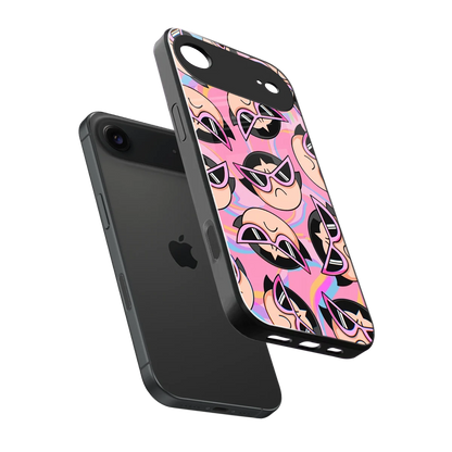 Sassy Squad sleek iphone air cover with tempered glass back and TPU edges