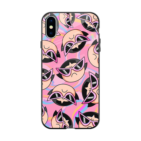 Sassy Squad back phone cover | glass case for iphone x