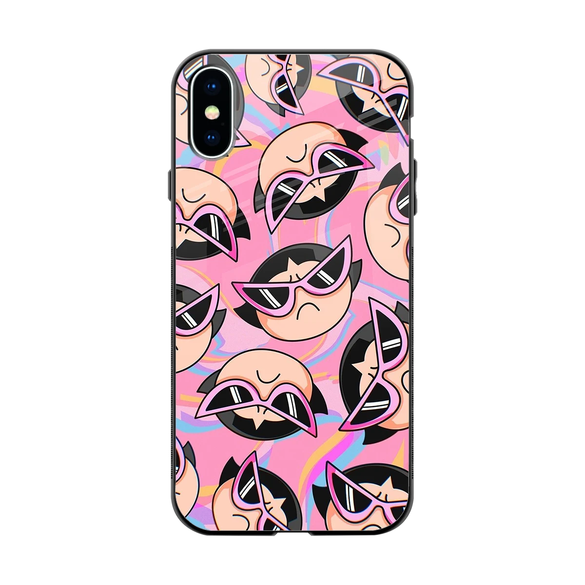 Sassy Squad back phone cover | glass case for iphone xs