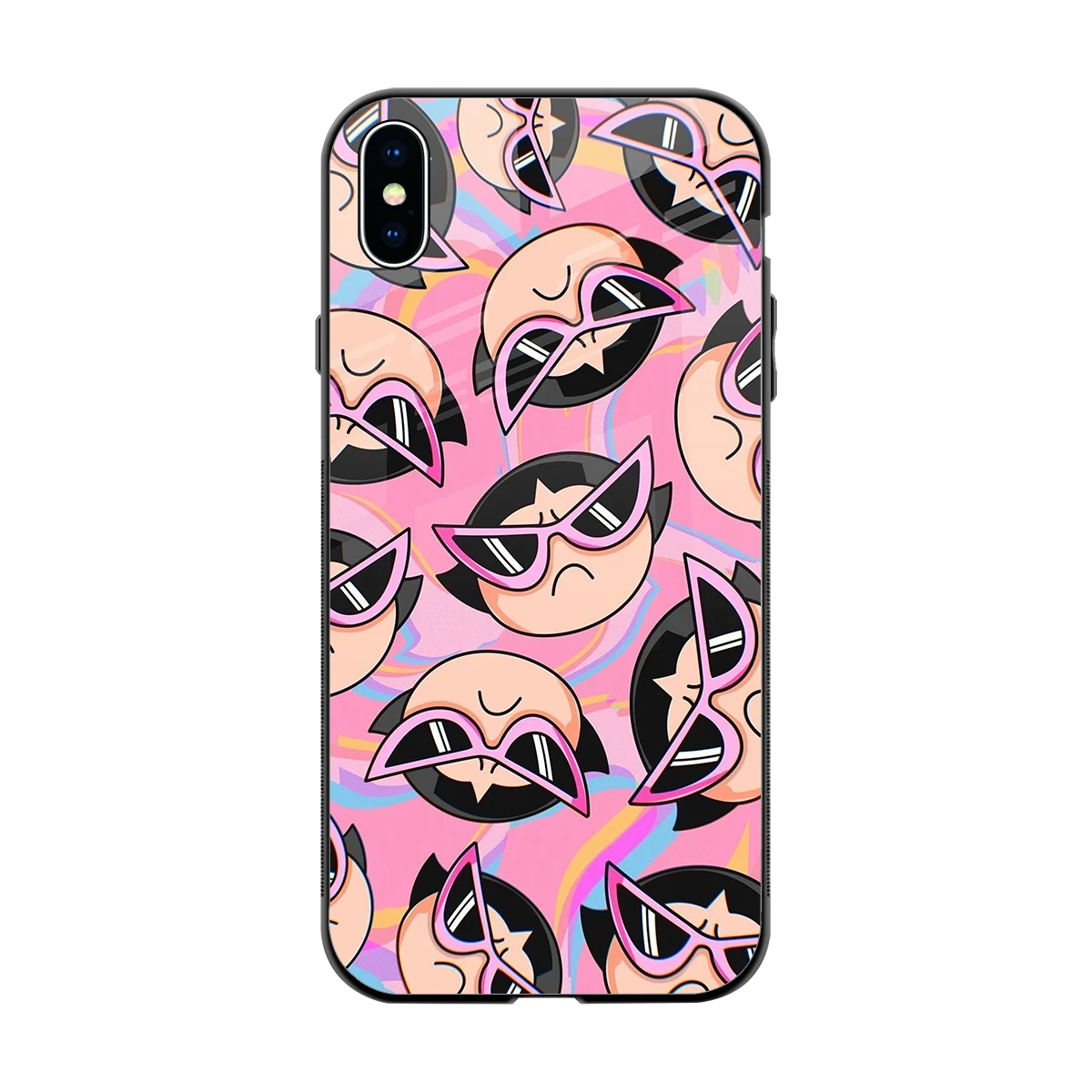 Sassy Squad back phone cover | glass case for iphone xs max