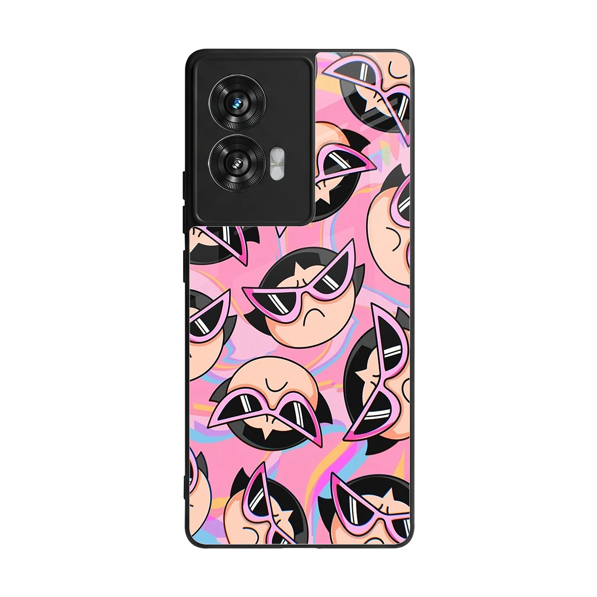 Sassy Squad back phone cover | glass case for motorola edge 50 fusion