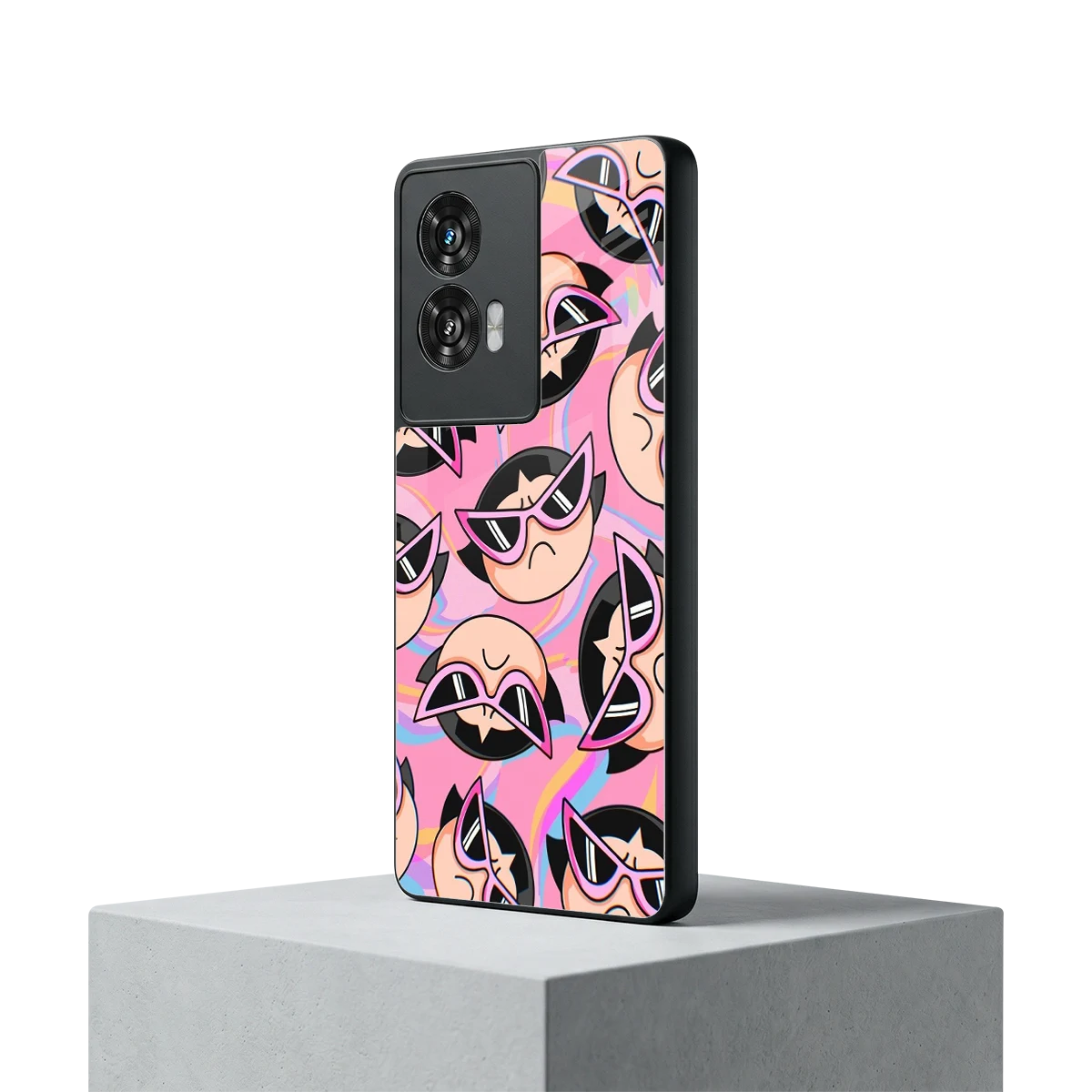 Sassy Squad motorola edge 50 fusion mobile cover | shockproof glass phone case