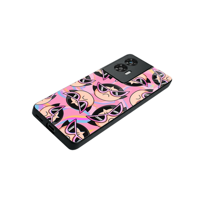 Sassy Squad stylish phone case for motorola edge 50 fusion | glossy glass and slim fit