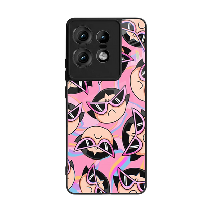Sassy Squad back phone cover | glass case for motorola edge 50 pro