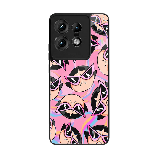 Sassy Squad back phone cover | glass case for motorola edge 50 pro