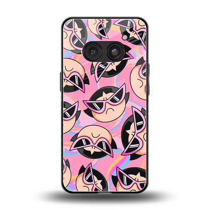 Sassy Squad back phone cover | glass case for nothing phone 2a