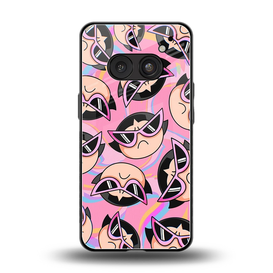 Sassy Squad back phone cover | glass case for nothing phone 2a