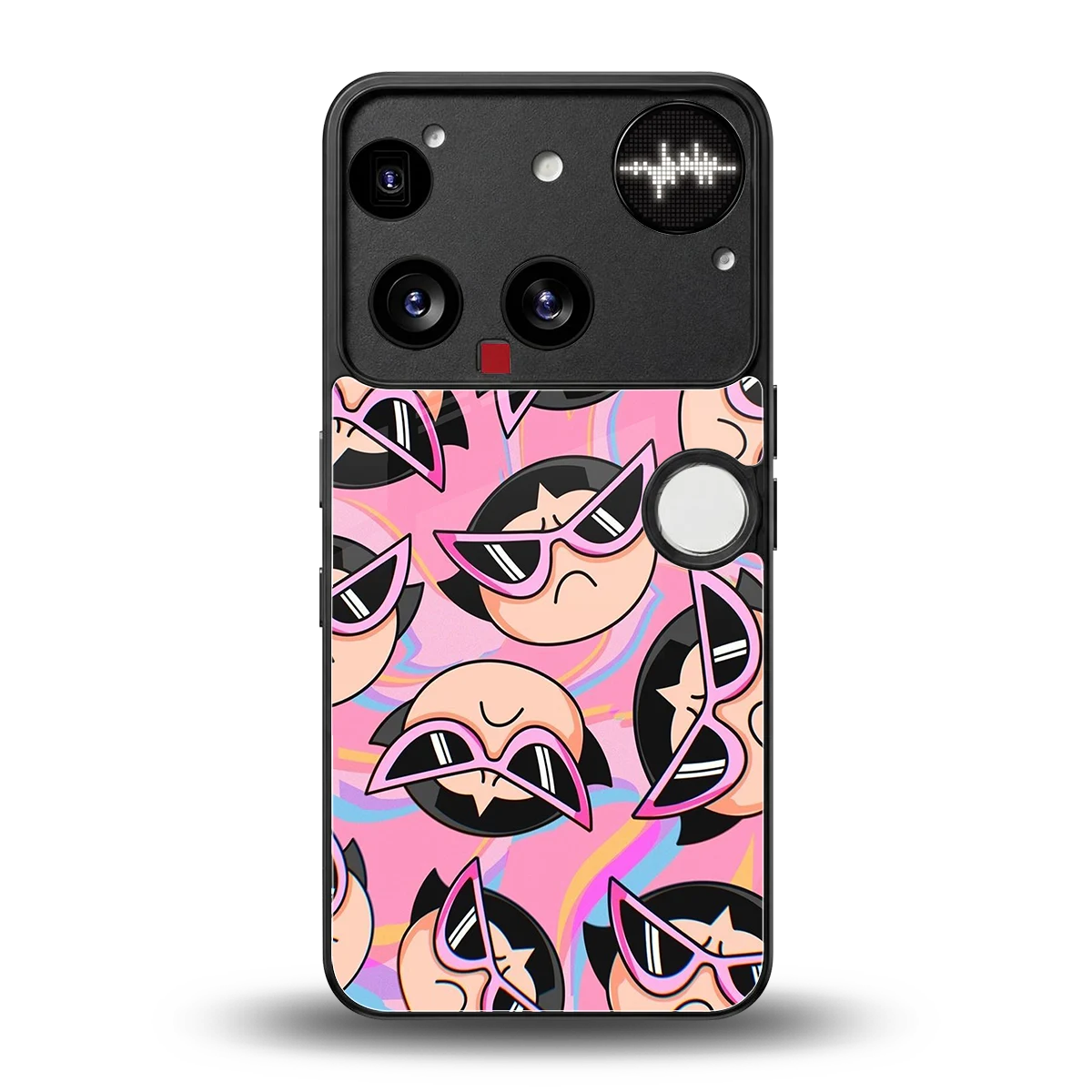 Sassy Squad back phone cover | glass case for nothing phone 3
