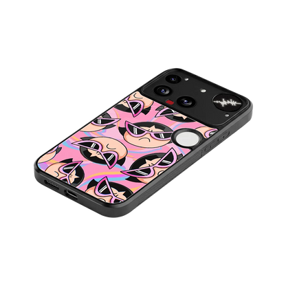 Sassy Squad stylish phone case for nothing phone 3 | glossy glass and slim fit