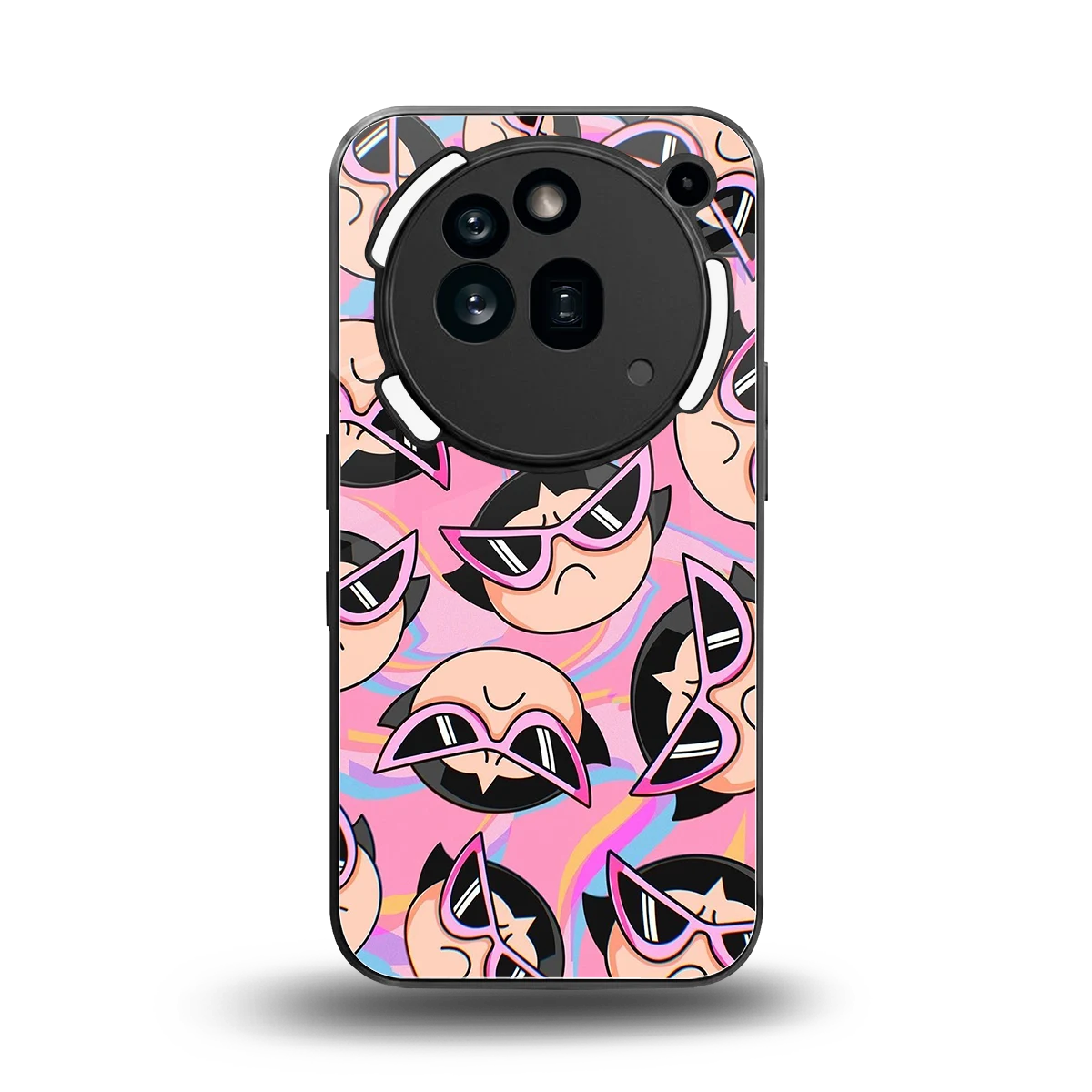 Sassy Squad back phone cover | glass case for nothing phone 3a pro