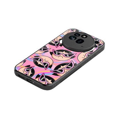 Sassy Squad stylish phone case for nothing phone 3a pro | glossy glass and slim fit