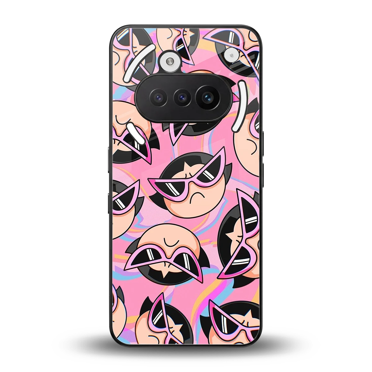 Sassy Squad back phone cover | glass case for nothing phone 3a